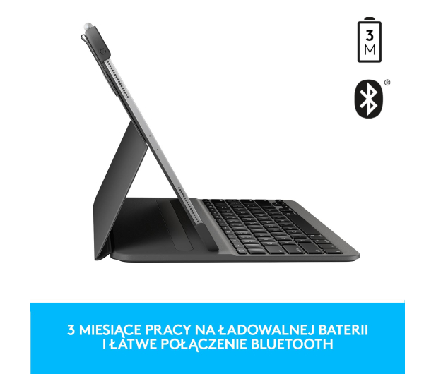 Logitech Slim Folio Pro iPad Pro 12.9" (3. i 4 gen) - 591121 - zdjęcie 9